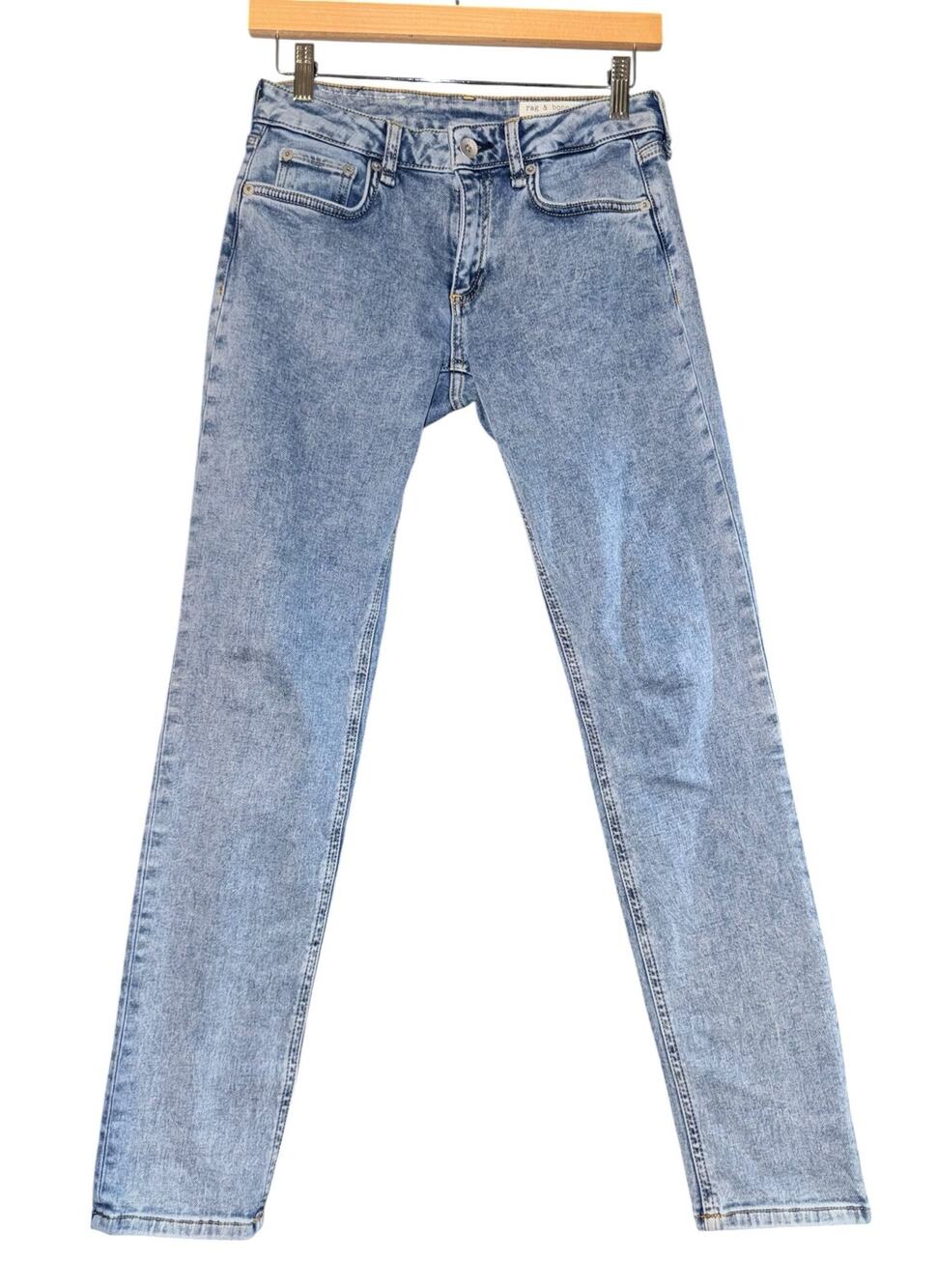 Rag & Bone Dre Low Rise Boyfriend Slim Jeans Women's 23 Cape Ankle Luxury